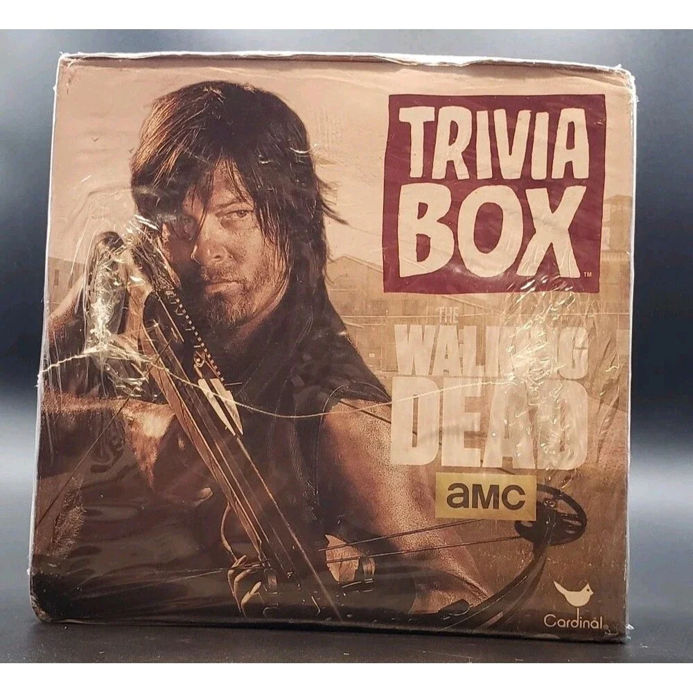 The Walking Dead Trivia Box AMC game complete fun! by Cardinal 2014 New Sealed!!